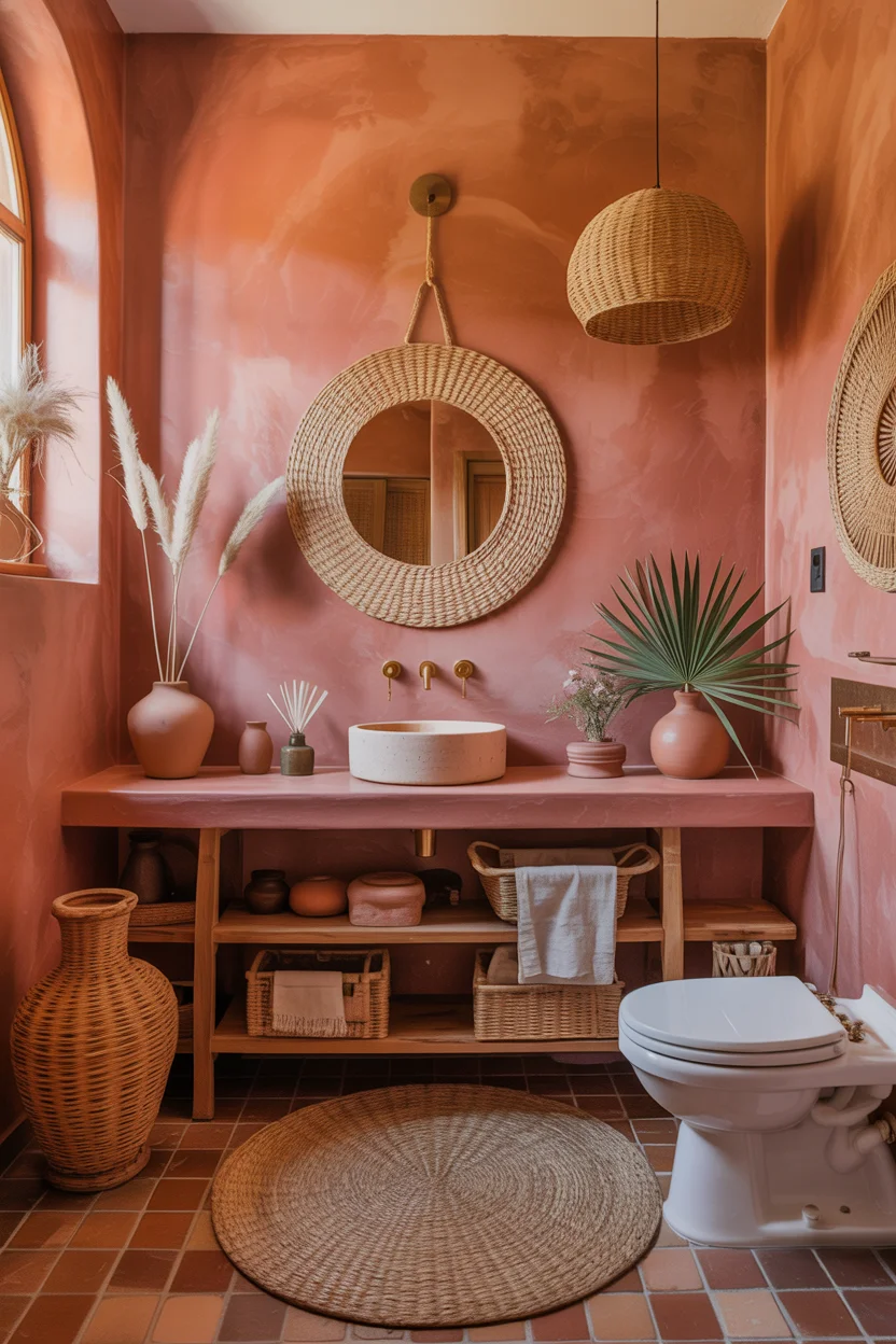 Terracotta-Pink Warmth