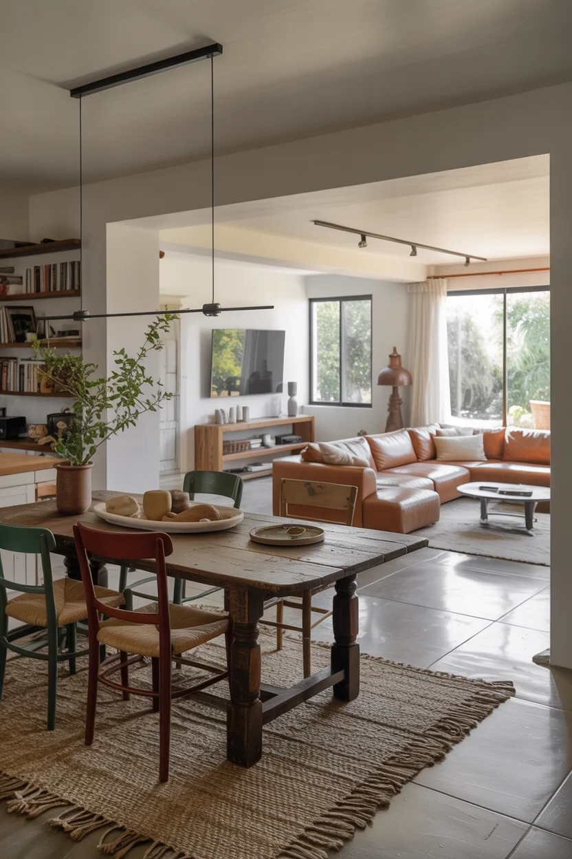 Define With Contrasting Furniture Styles