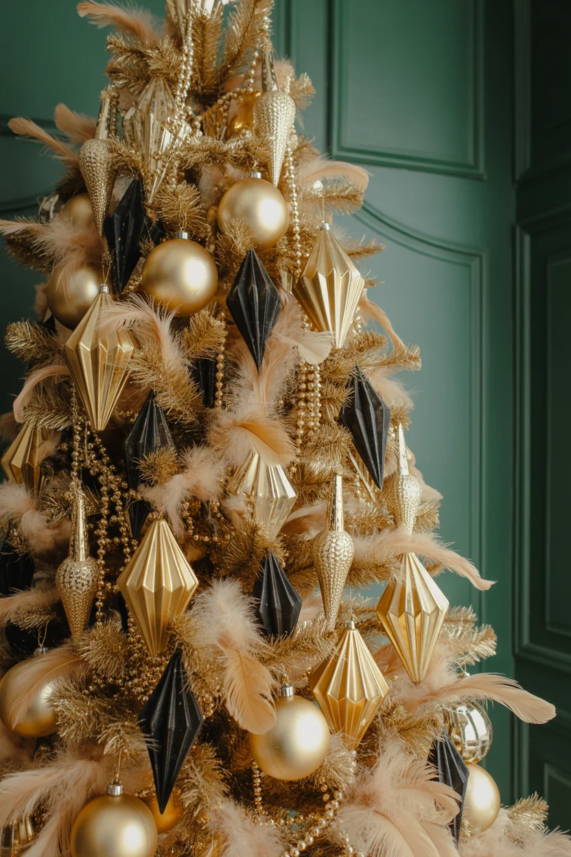 Glam Art Deco Gold