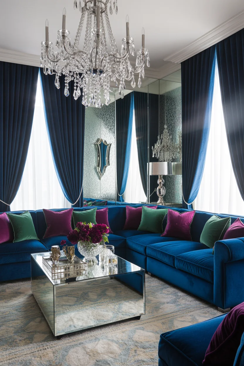 Sapphire Jewel Tone Luxury
