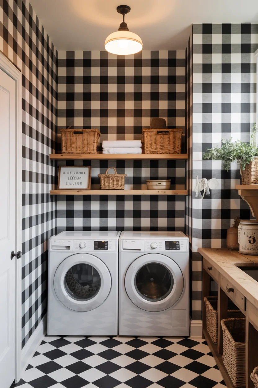 Oversized Check and Gingham Patterns