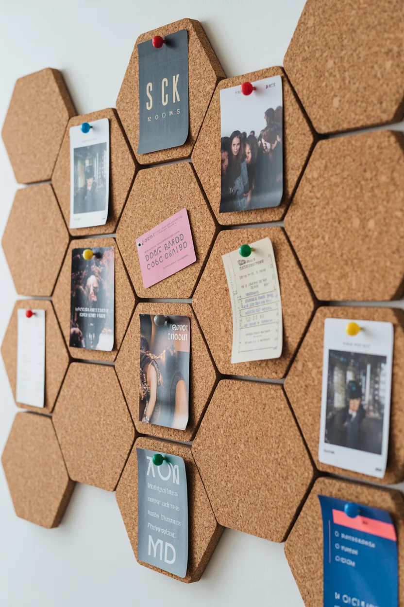 Design a Bulletin Board With Cork Tiles