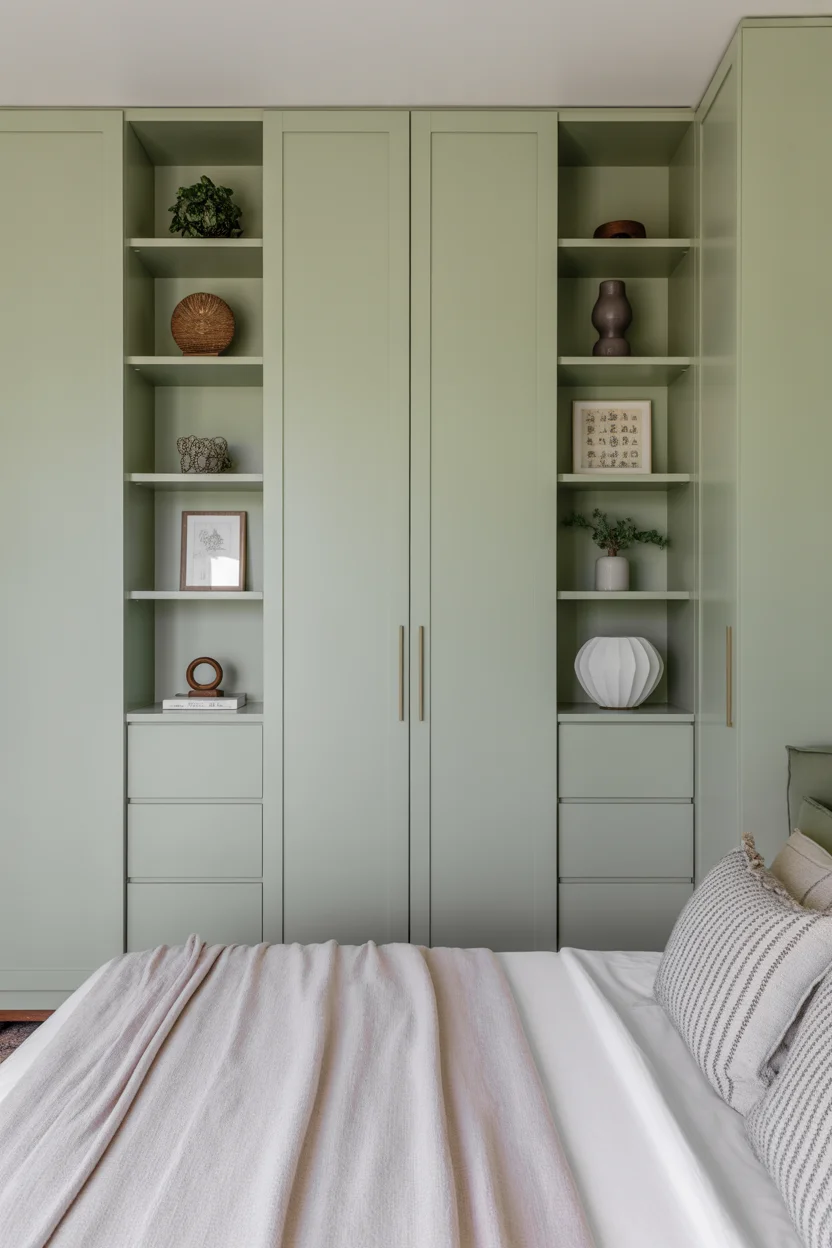 Built-In Storage for Clutter-Free Serenity
