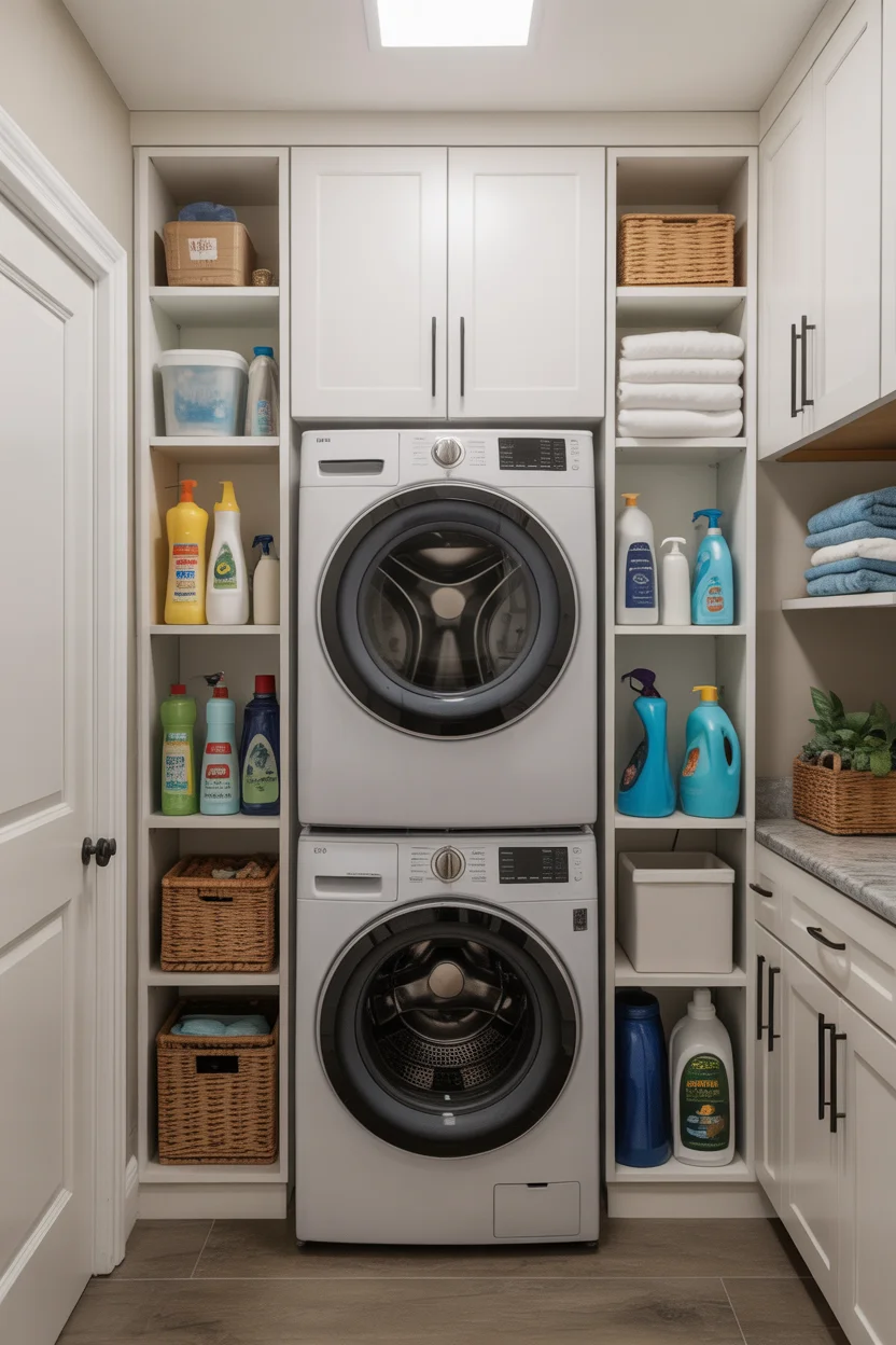 Vertical Cabinet Storage