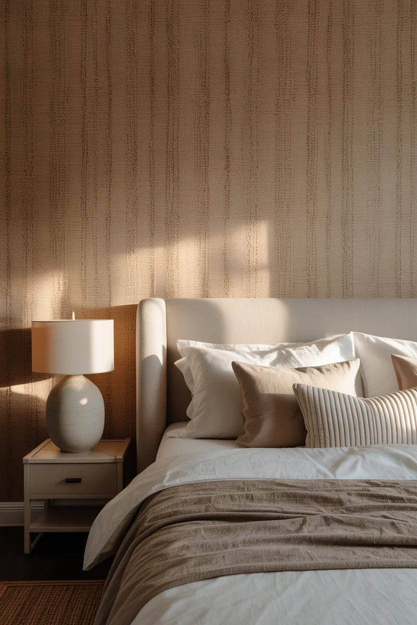 Textured Wallpaper for Depth and Interest