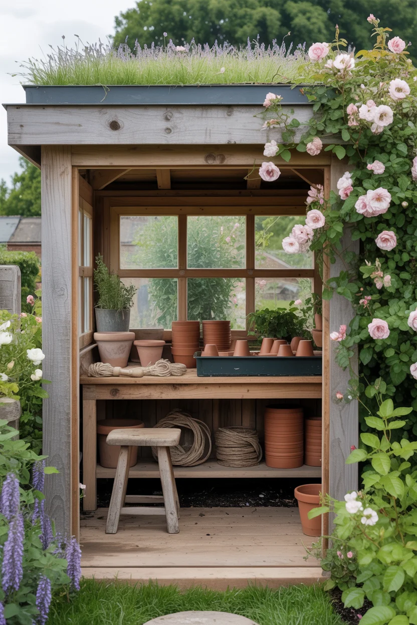 Garden Room With Sedum Living Roof