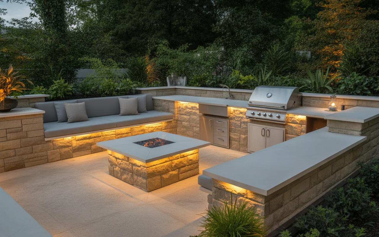 Outdoor Kitchen Layouts