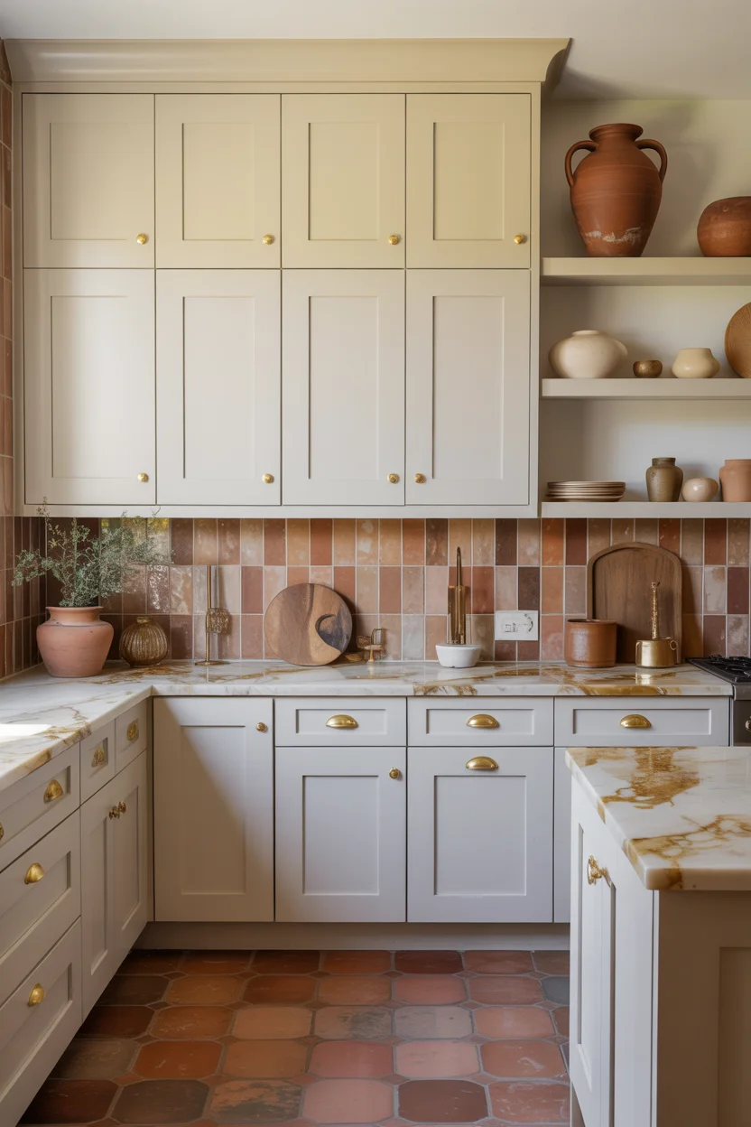 Creamy White Cabinets With Warm Undertones