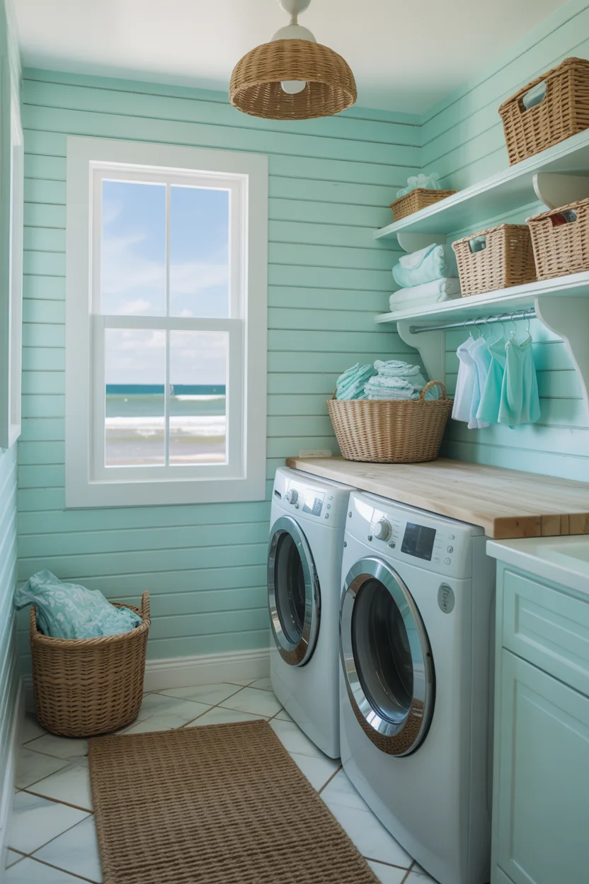 Seafoam Green Walls