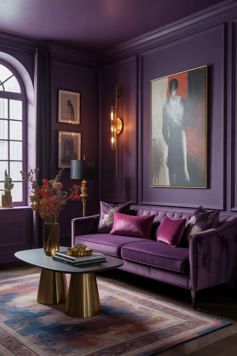 Moody Purple – The Creative Visionary