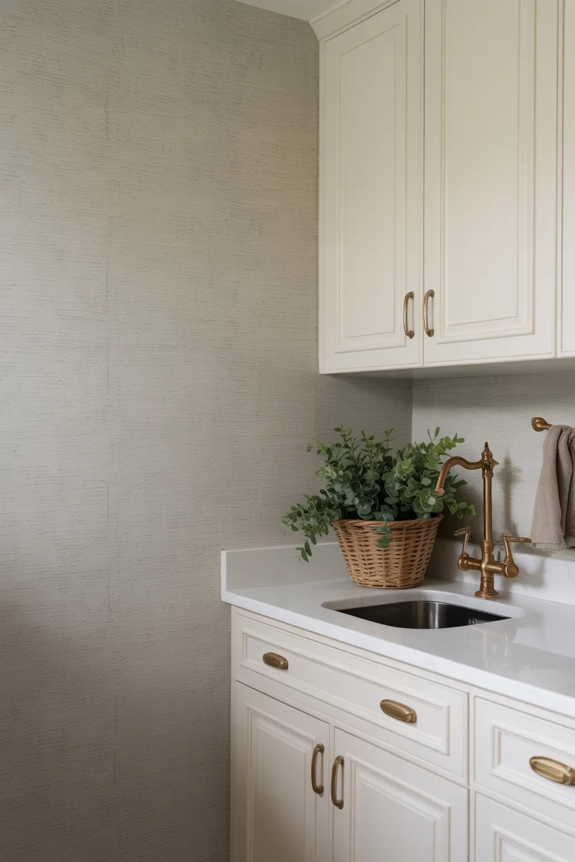 Subtle Tonal Textured Wallpaper