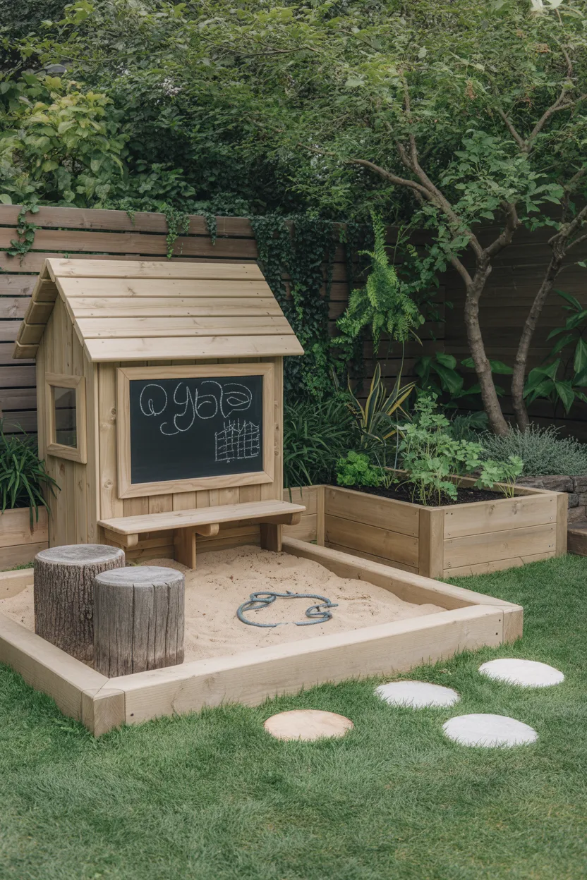 Children's Garden Play Corner