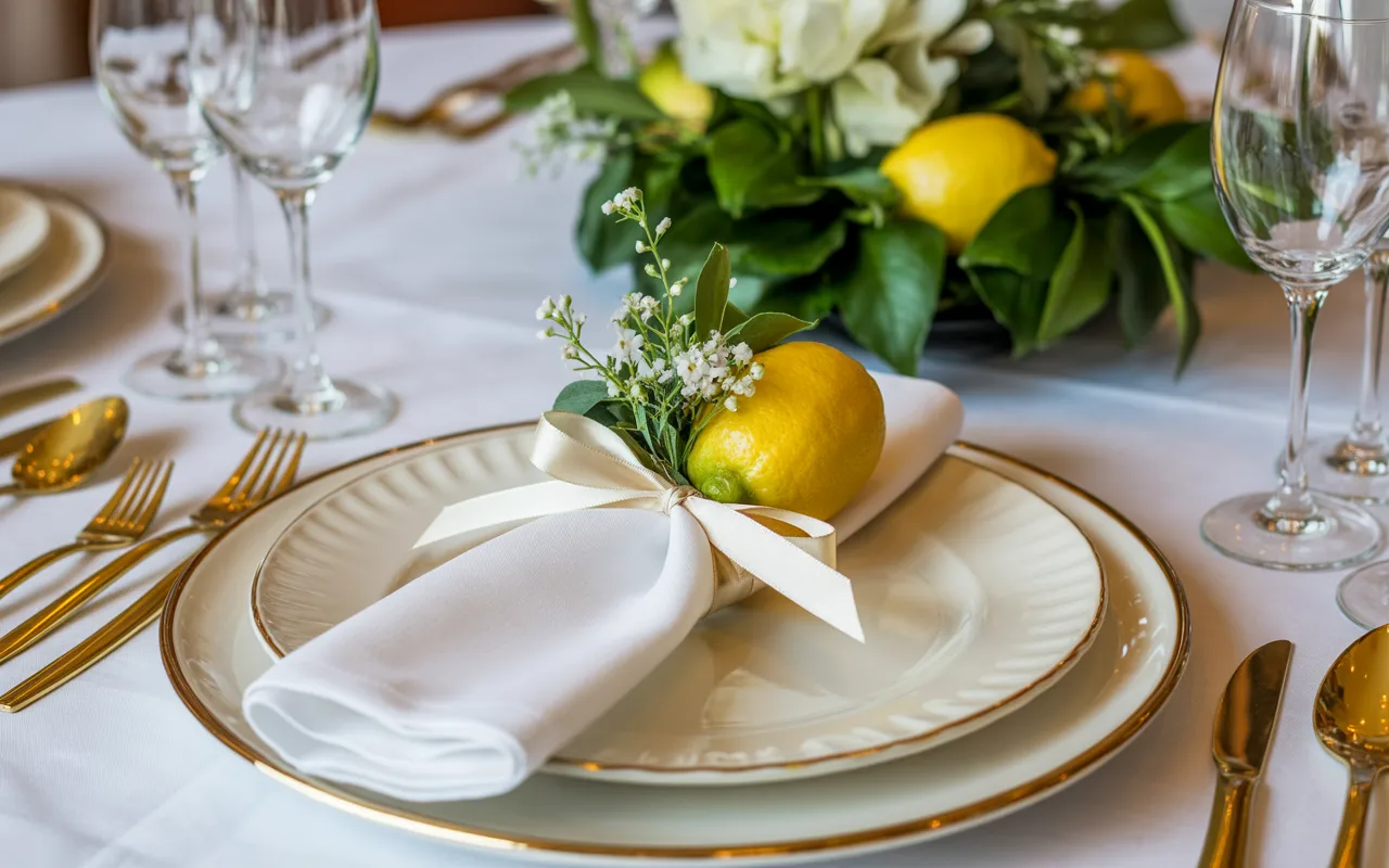 Lemon Centerpiece Ideas