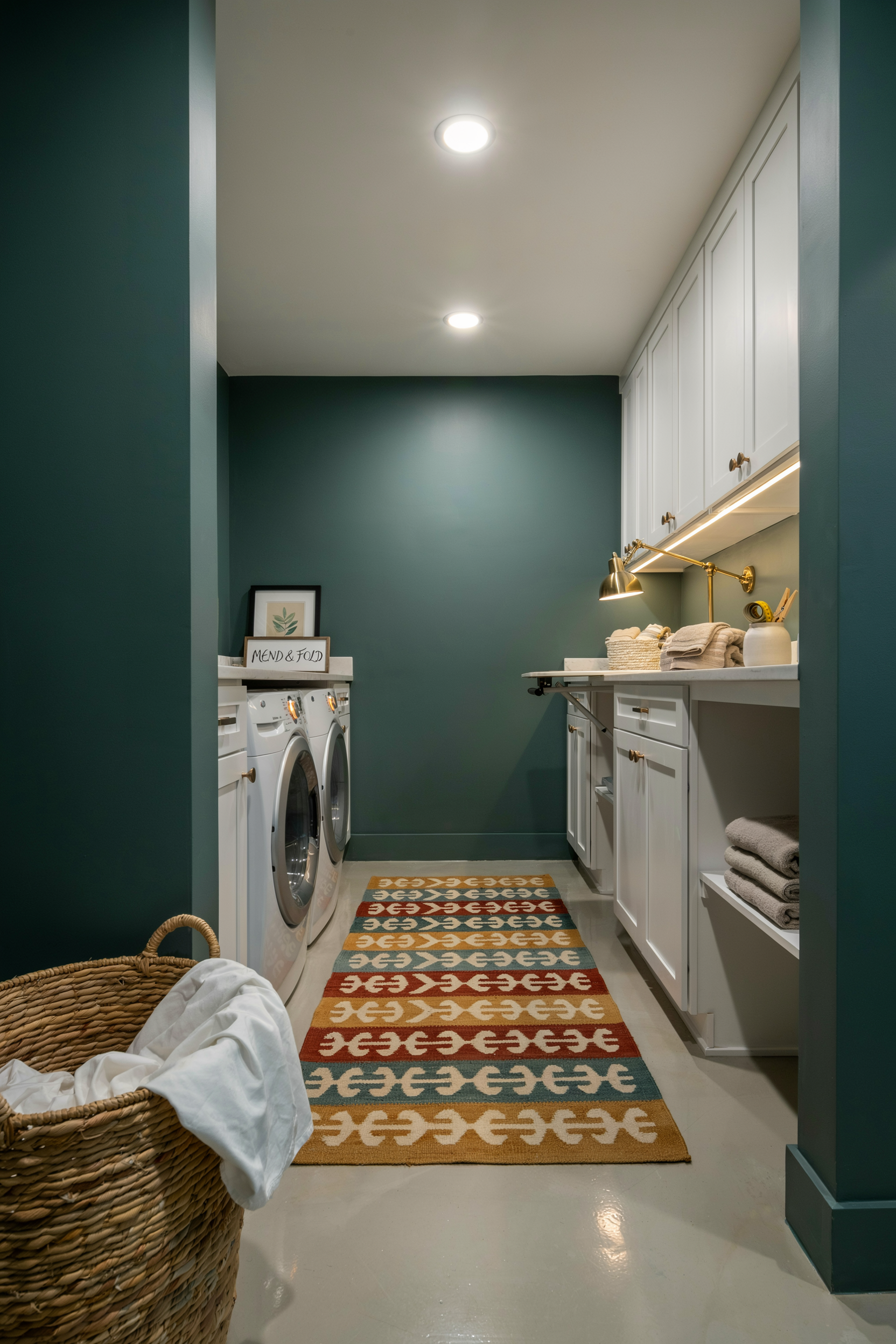 Color on Walls to Create Room Identity