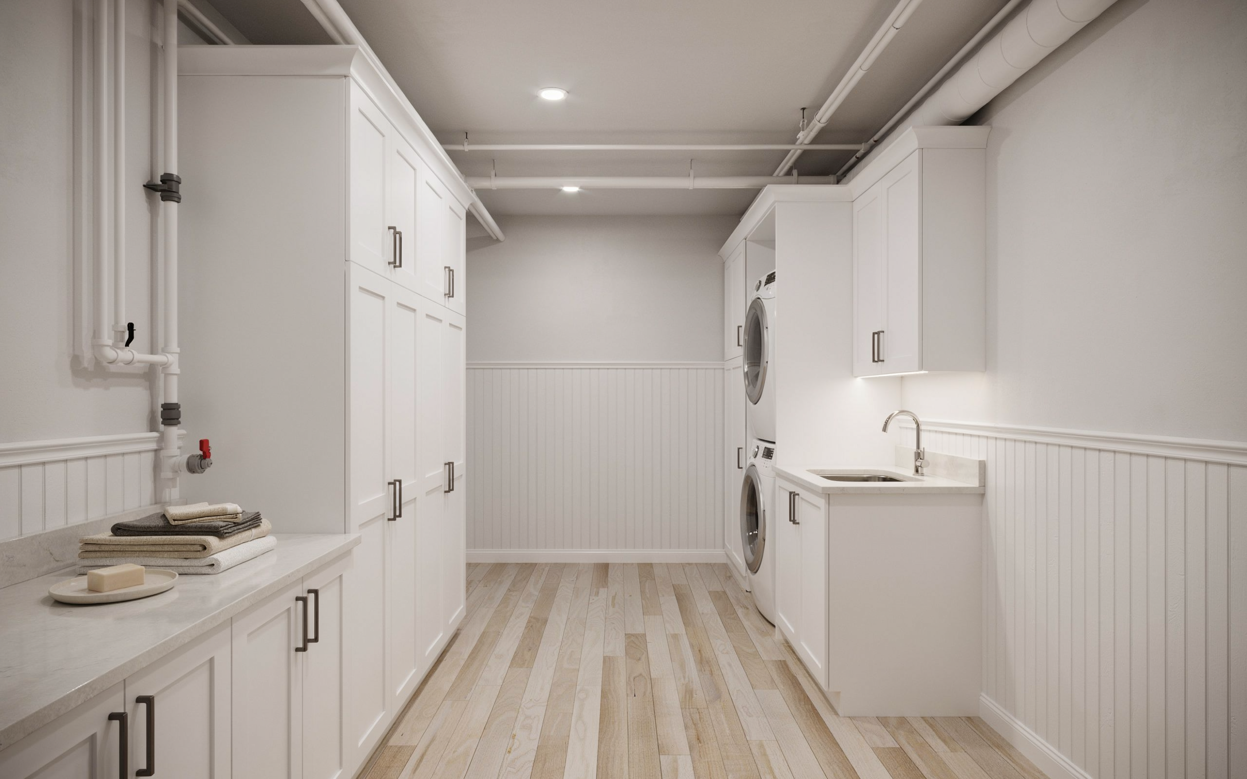 Basement Laundry Room Ideas