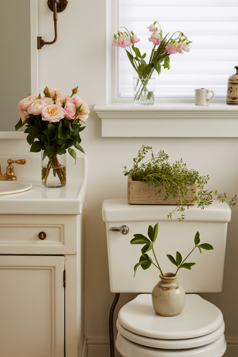 Fresh Flowers as Regular Detail