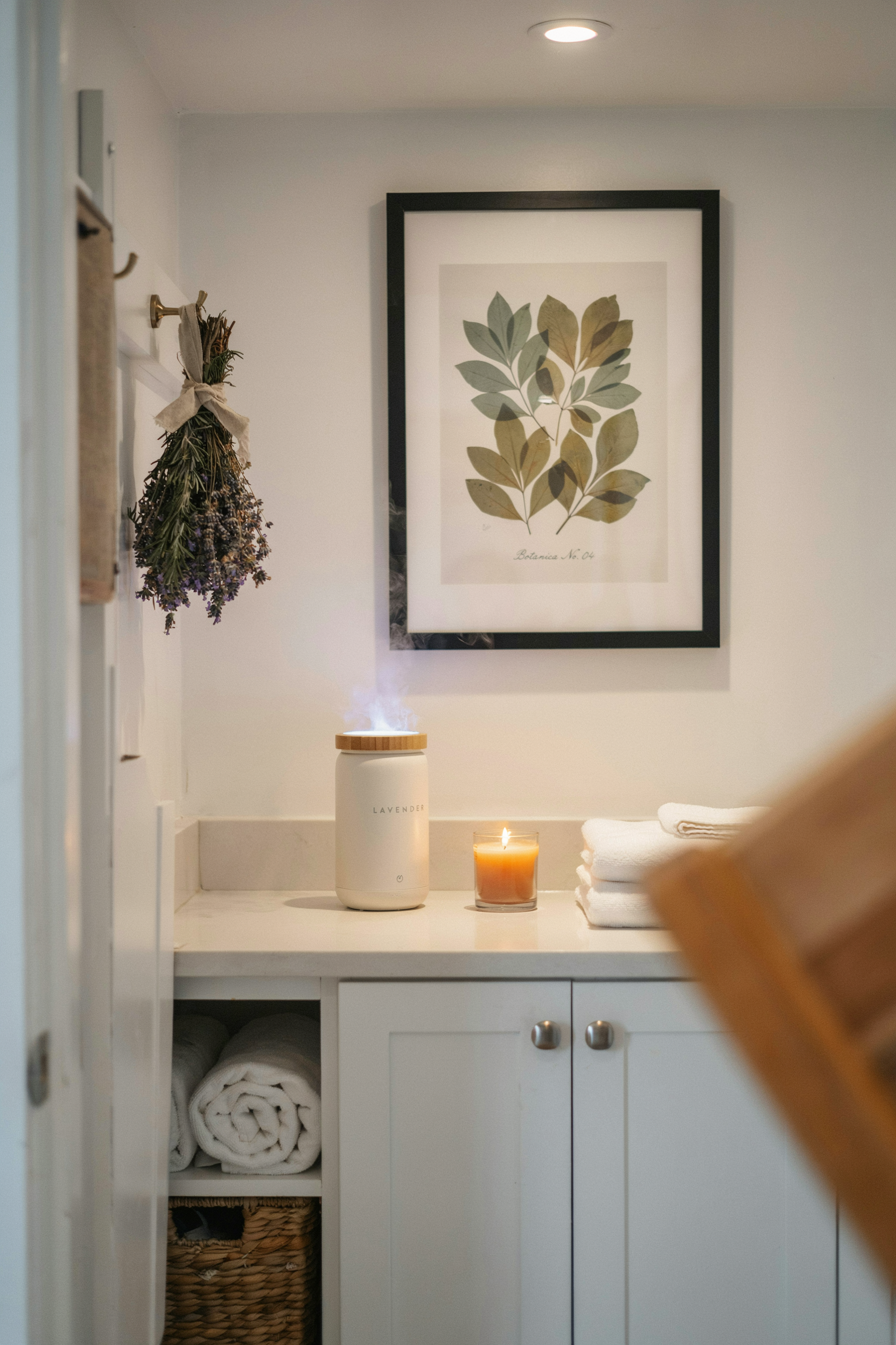 Laundry Closet With Scent and Ambiance Details