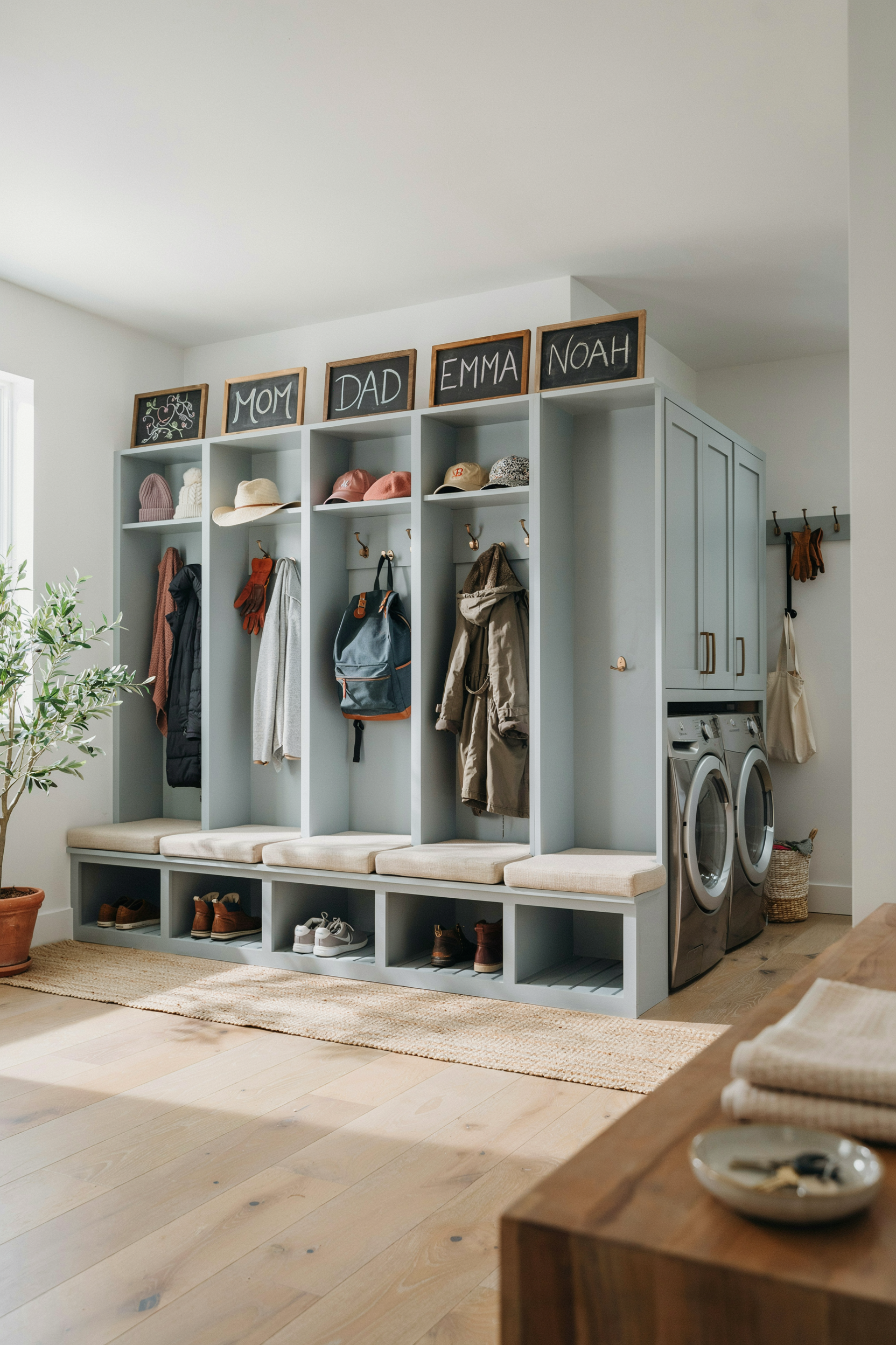 Locker-Style Individual Family Stations