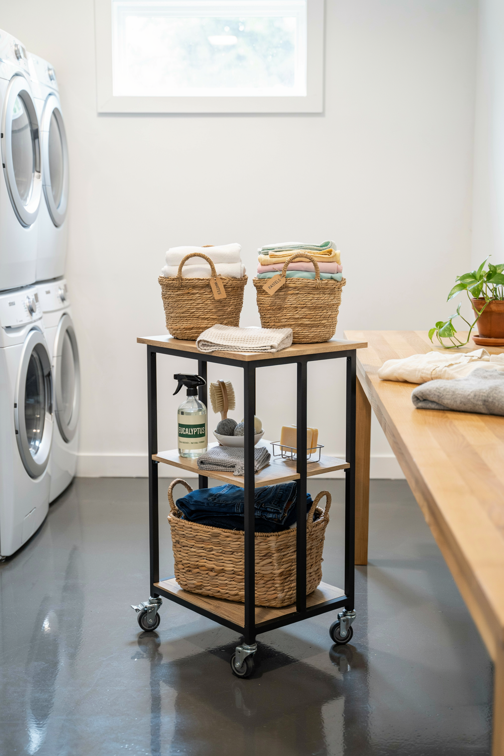 Rolling Cart for Mobile Organization