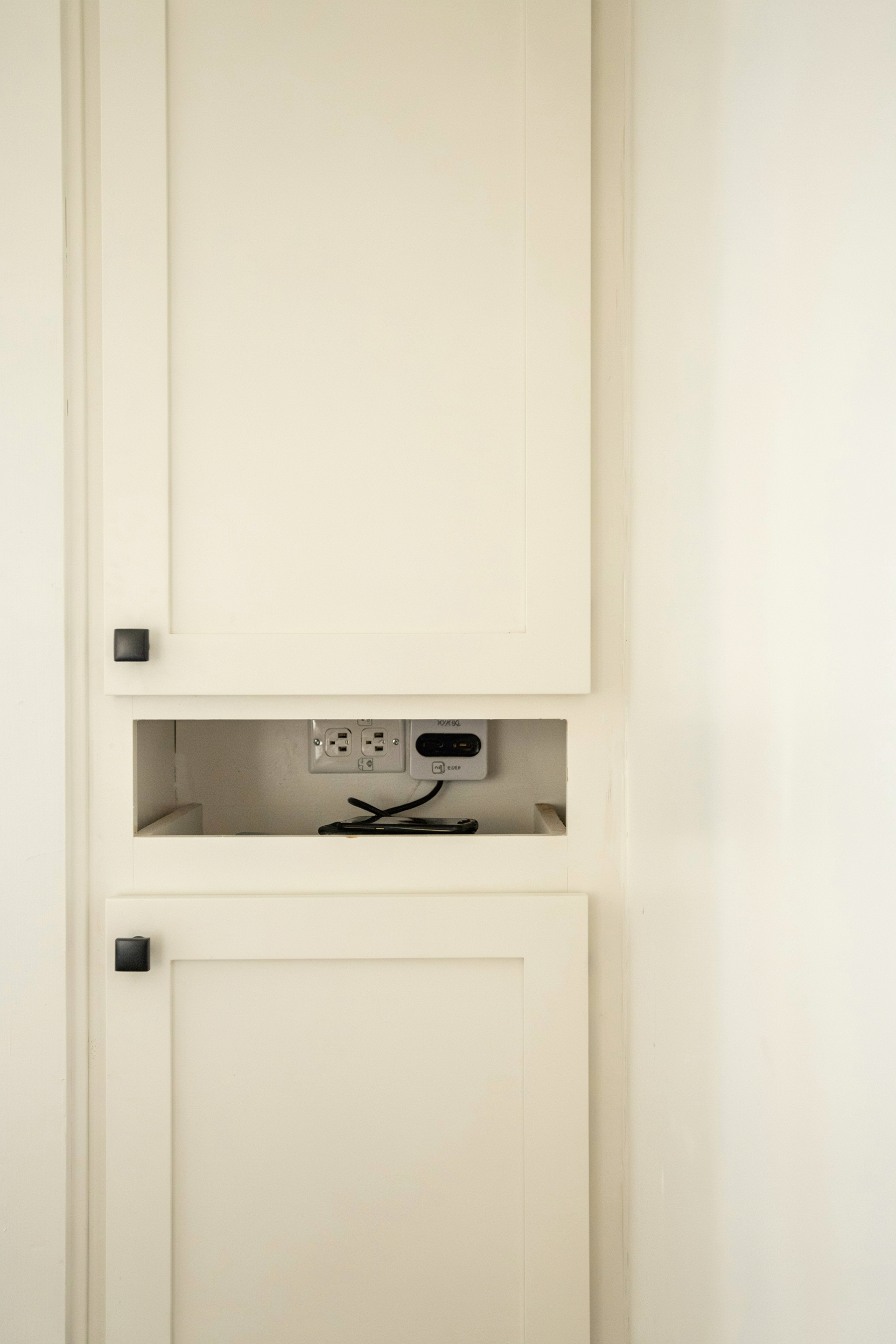 Mudroom Laundry Room With Charging Station