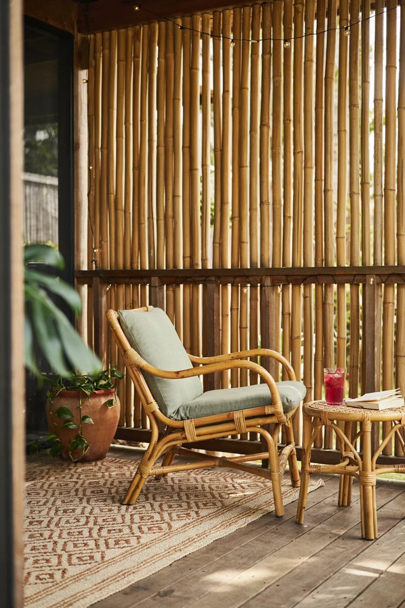 Bamboo Roll Screen