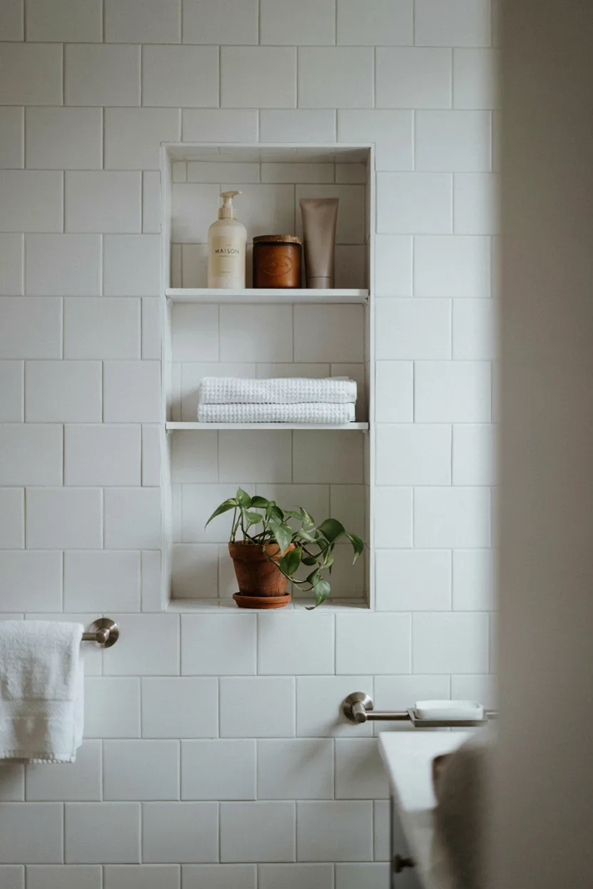 Built-In Wall Niche Storage