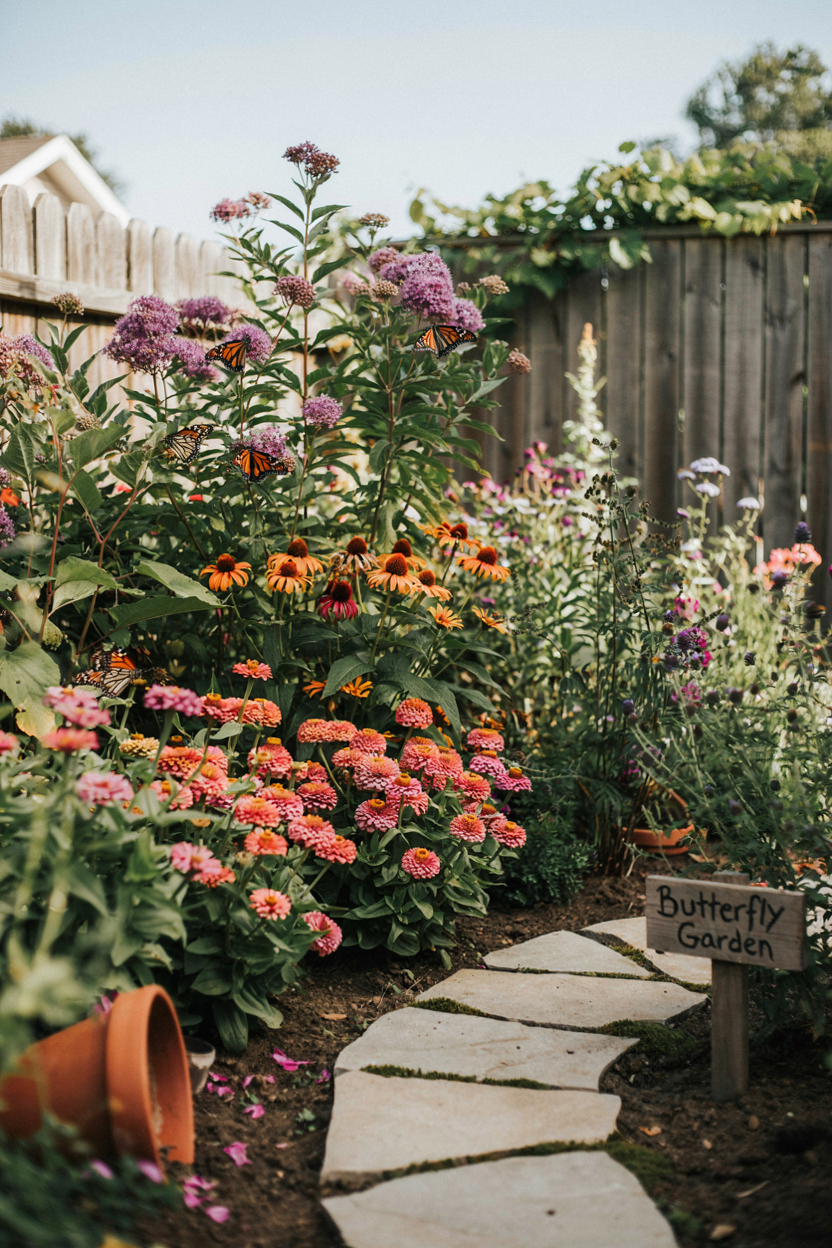 Butterfly Garden Corner