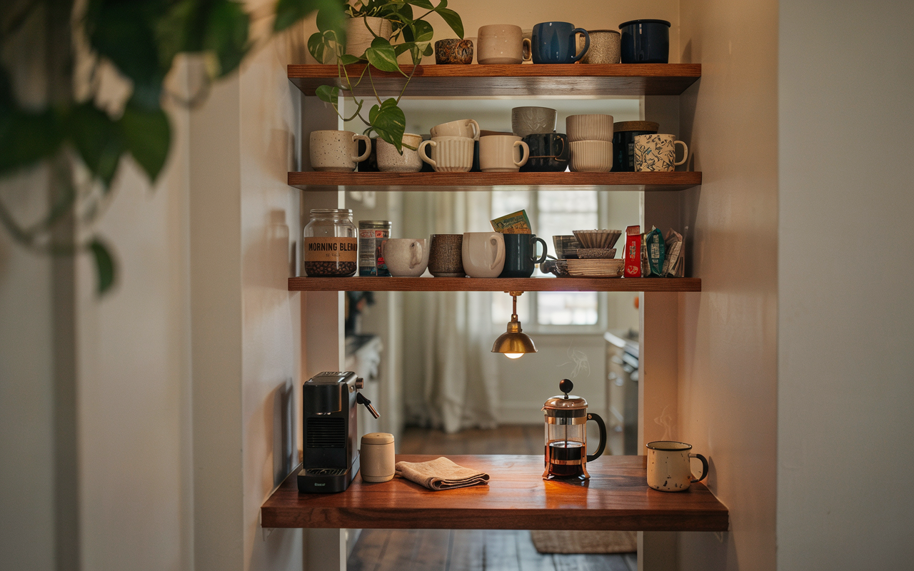 Home Coffee Bar Ideas