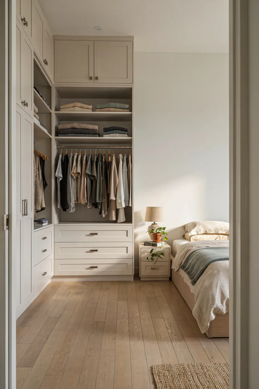 Closet Wall Maximization Layout