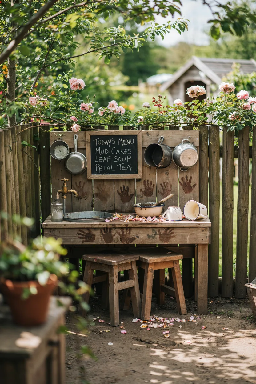 DIY Mud Kitchen