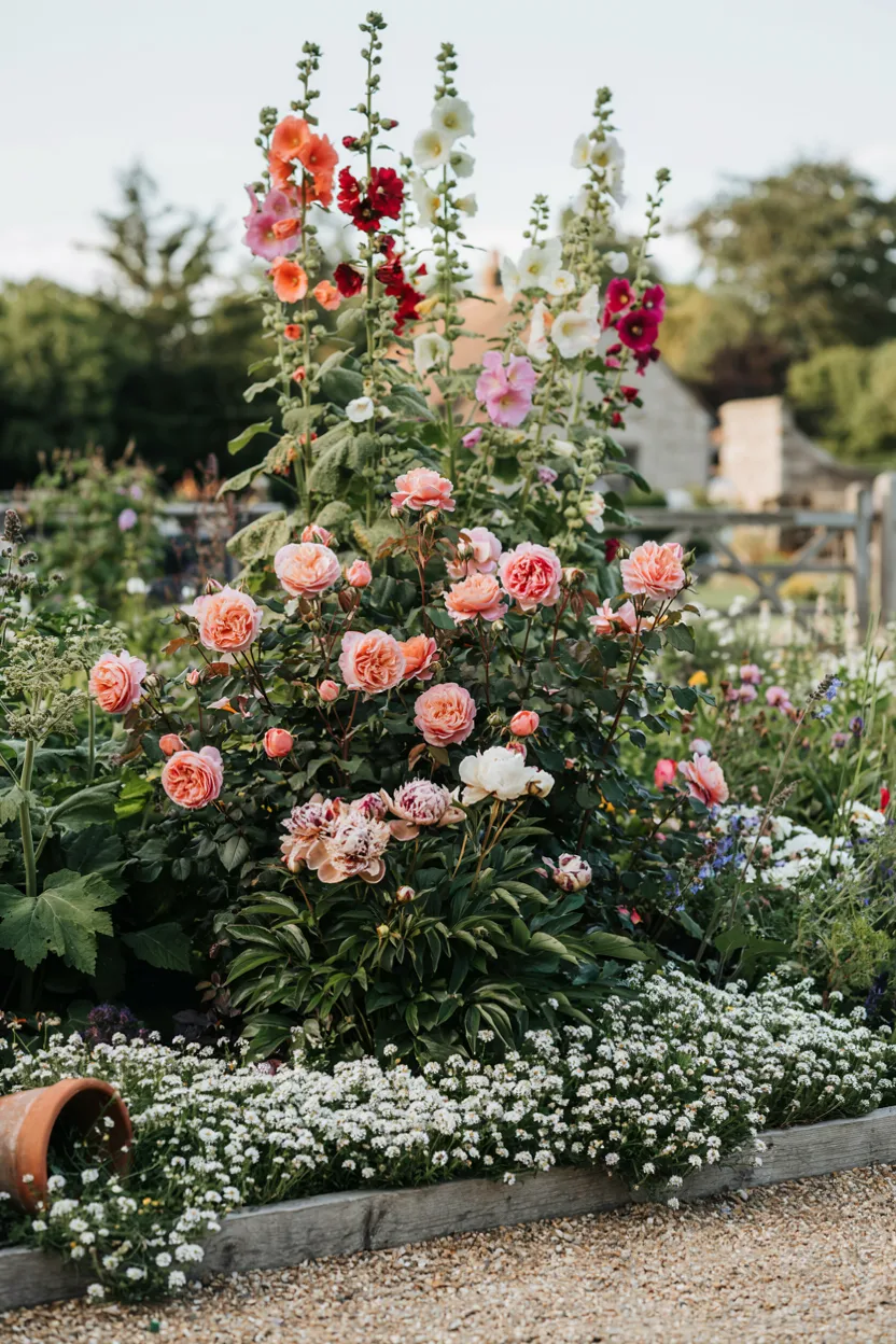 Layered Cottage Border Planting