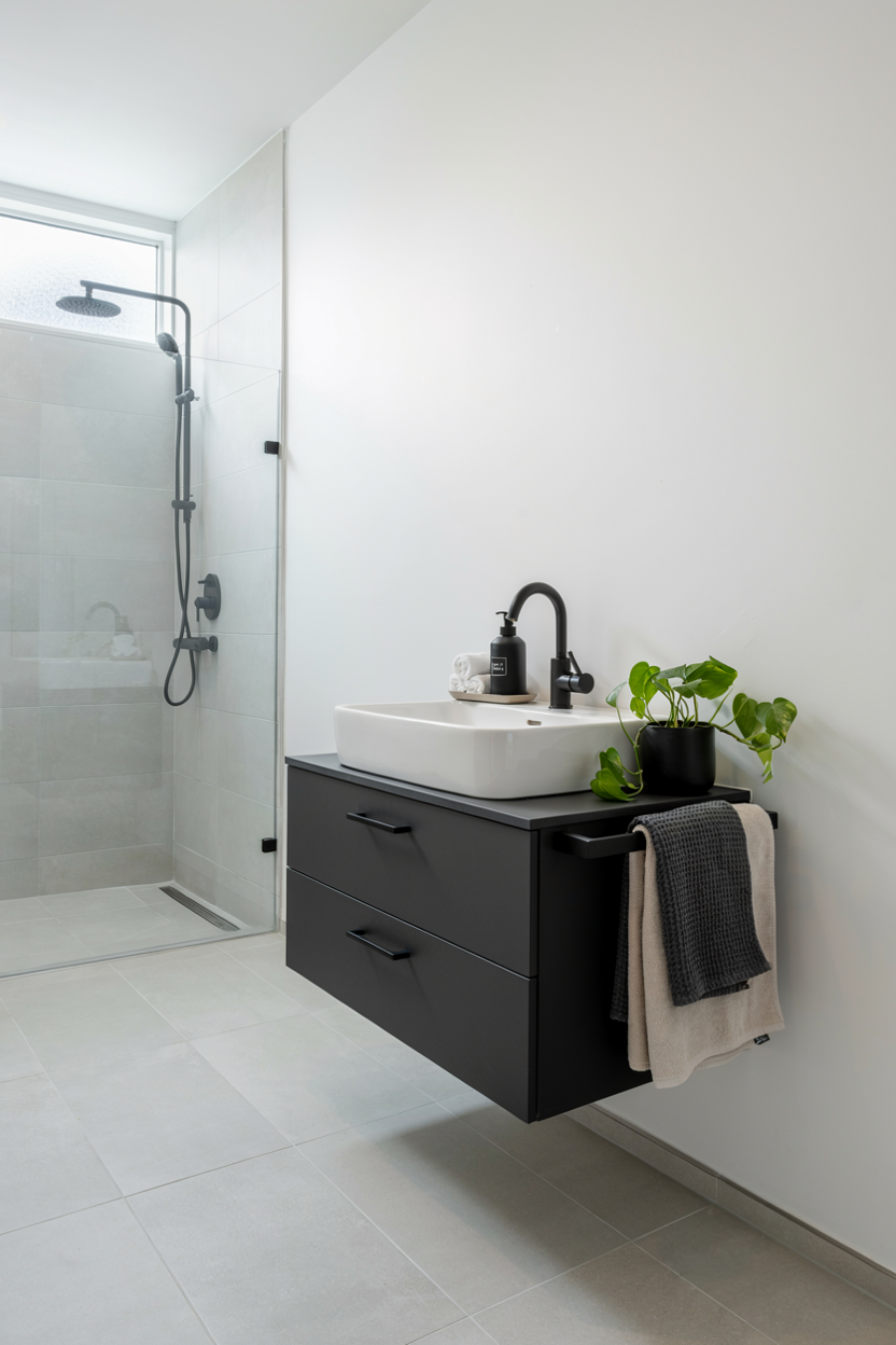  Matte Black Fixtures and Hardware