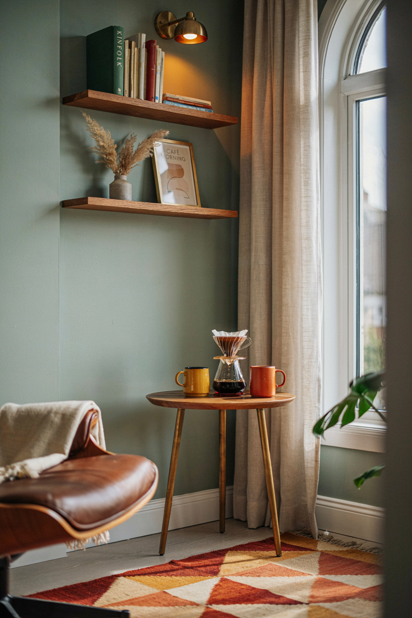 Mid-Century Modern Coffee Nook