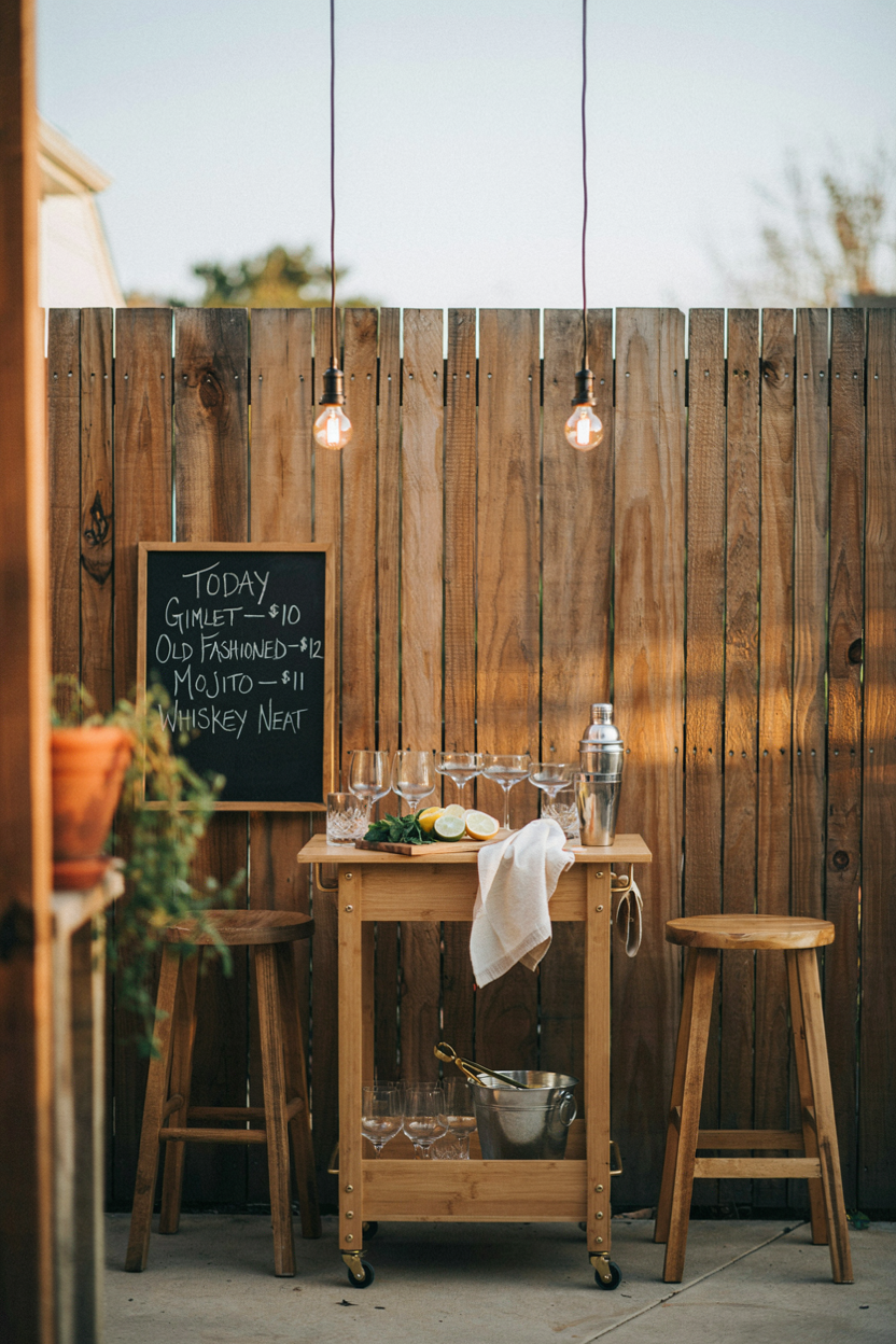 Outdoor Bar Corner