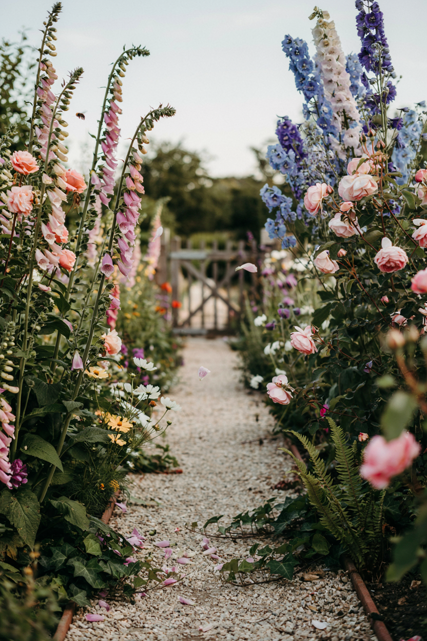 Overflowing Perennial Border