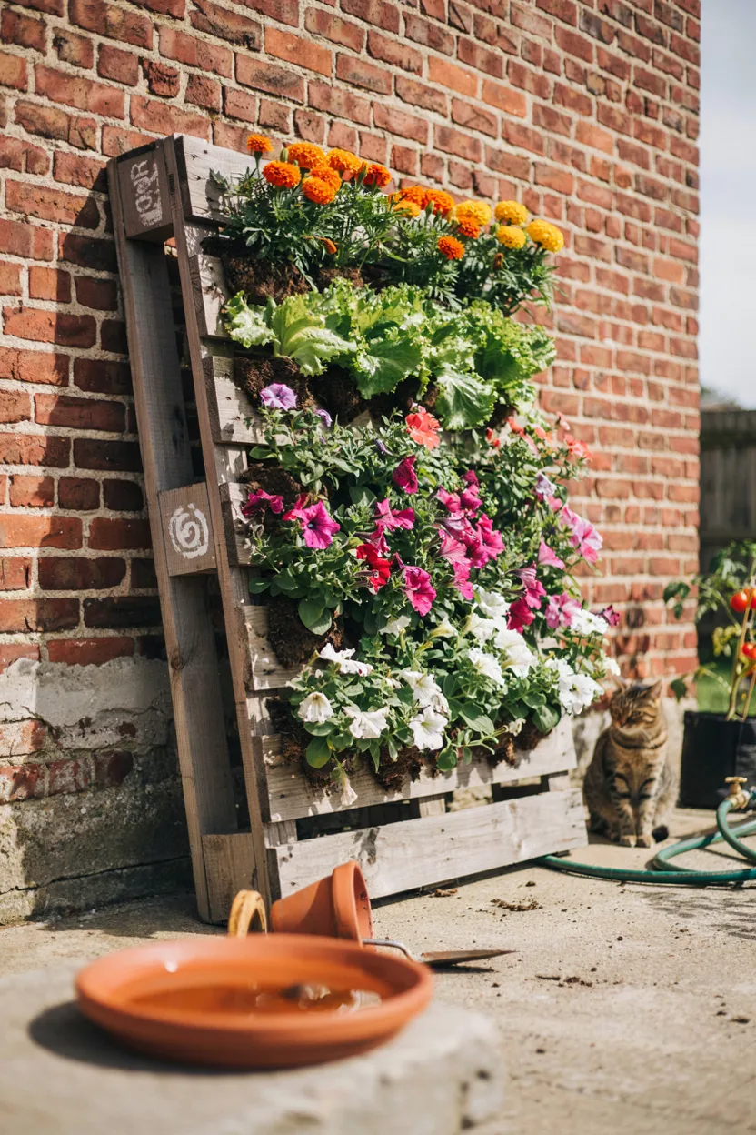Pallet Vertical Garden