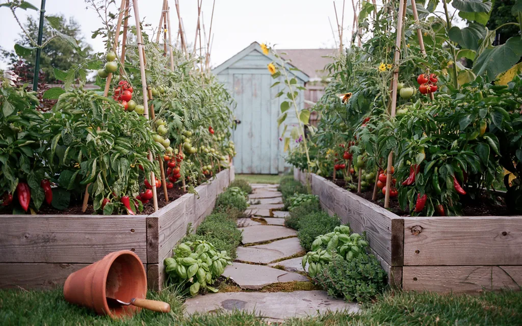 Raised Garden Bed Layouts