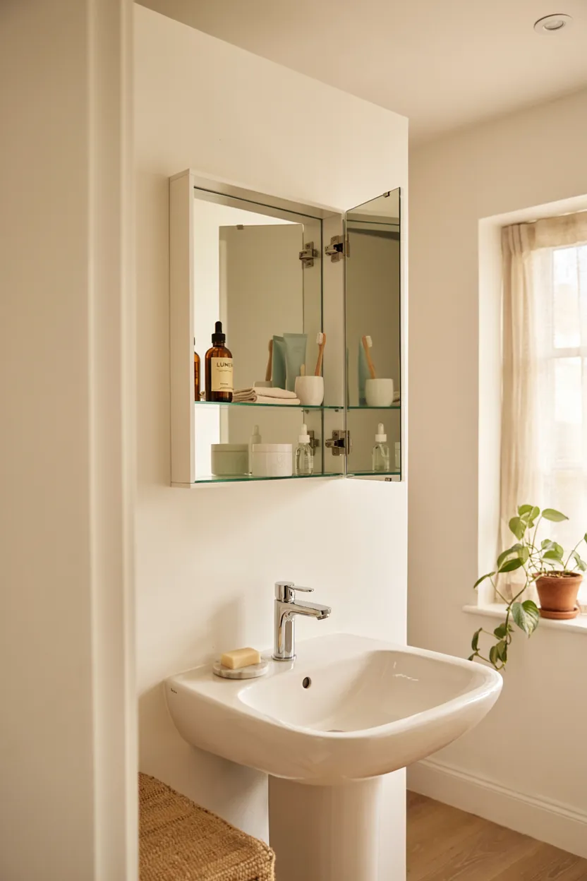 Recessed Medicine Cabinet Bathroom Storage Ideas