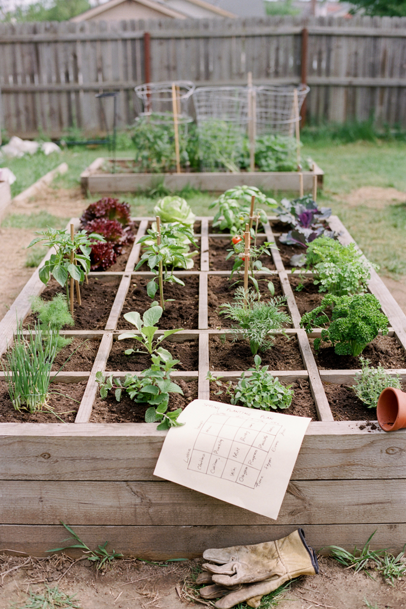 Square Foot Gardening Grid
