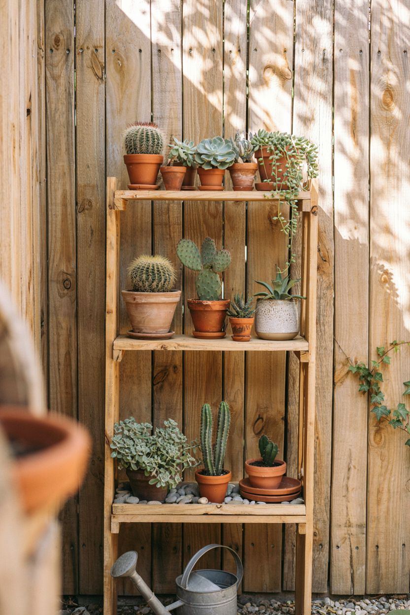 Succulent Display Corner