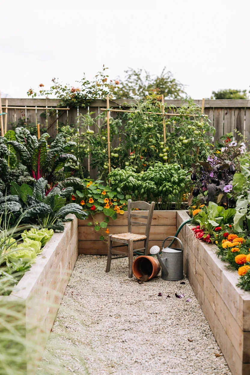 U-Shaped Raised Bed Cluster