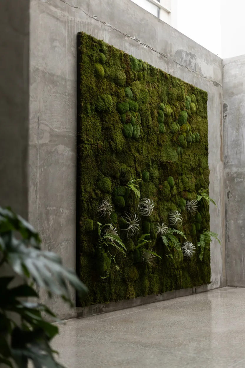 Vertical Moss Wall Garden