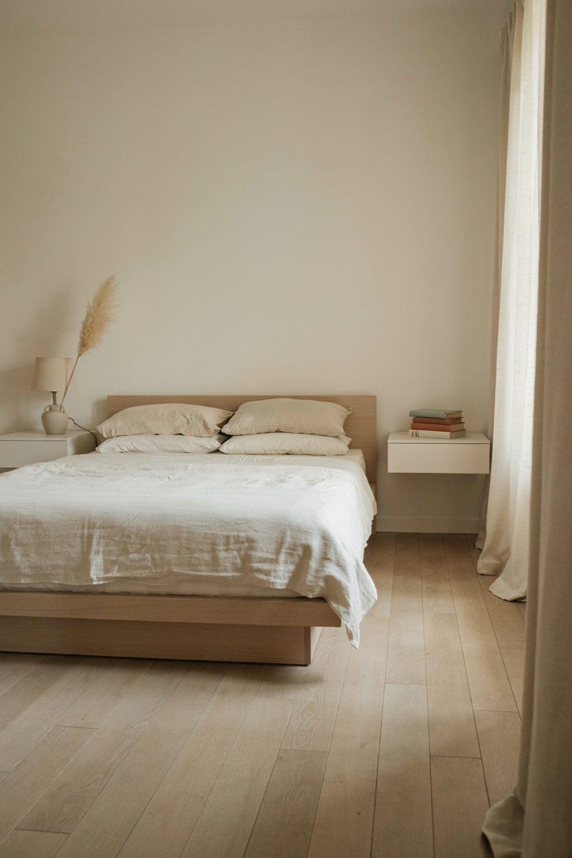 Wall-Mounted Floating Nightstands