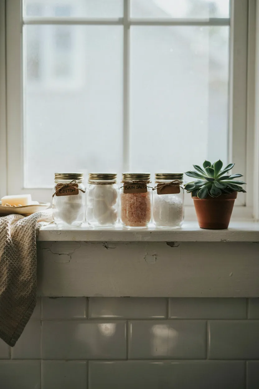 Window Ledge Storage