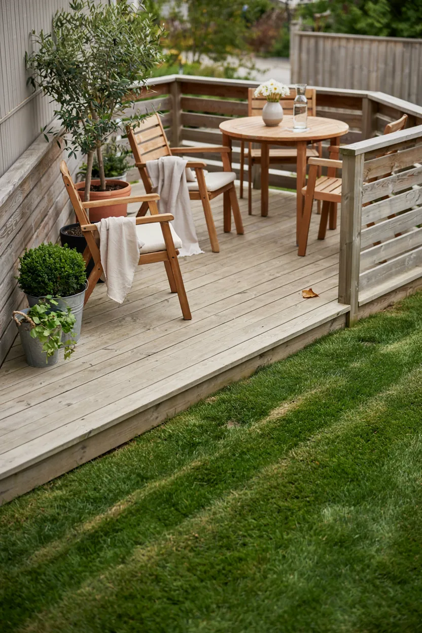 Wraparound Corner Deck