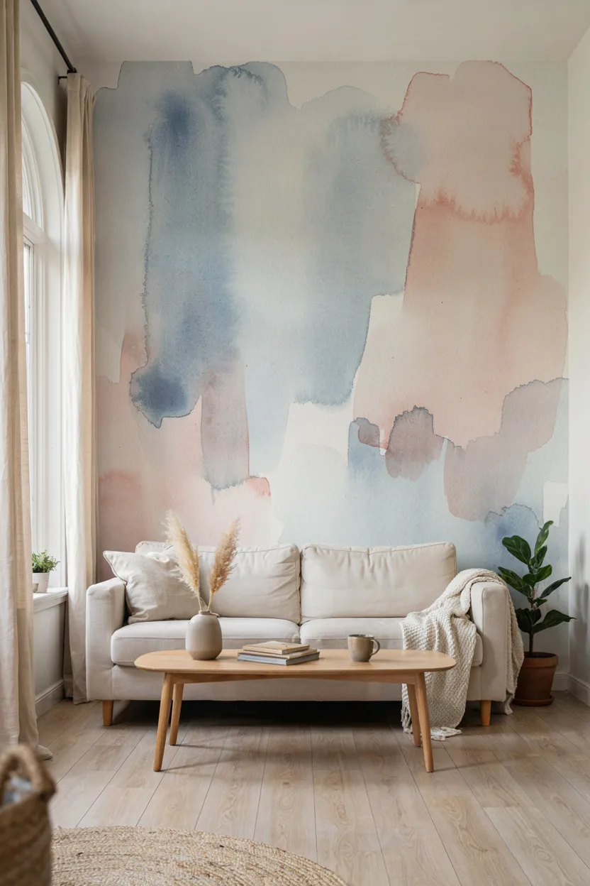 Abstract Watercolor Wallpaper