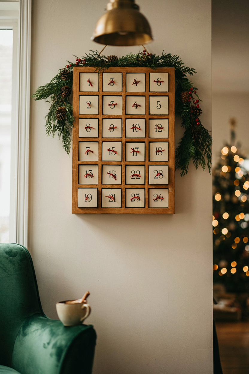 Advent Calendar Wall Feature