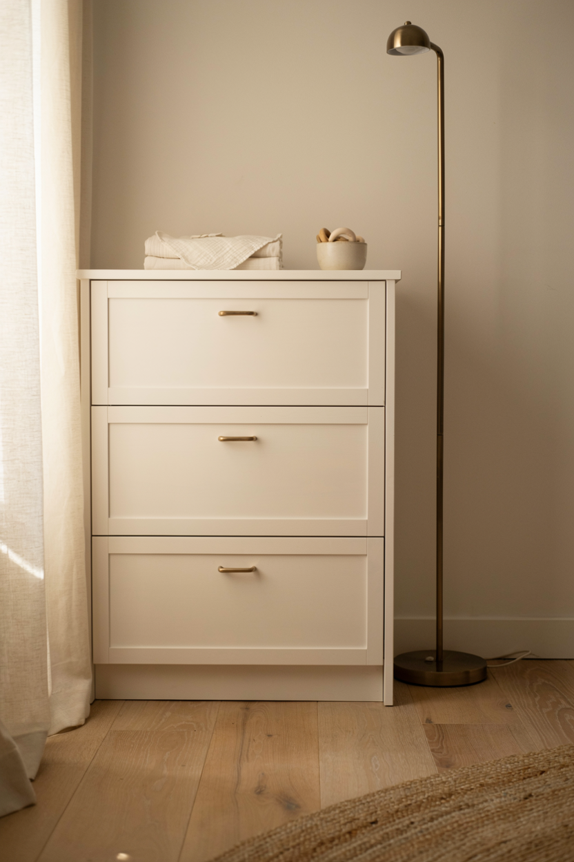 Antique Brass Accents for Timeless Charm