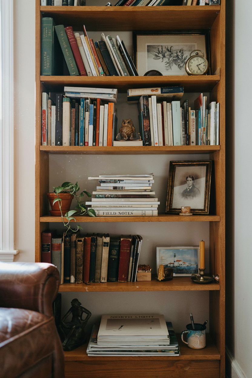  Asymmetrical Curated Clutter Look