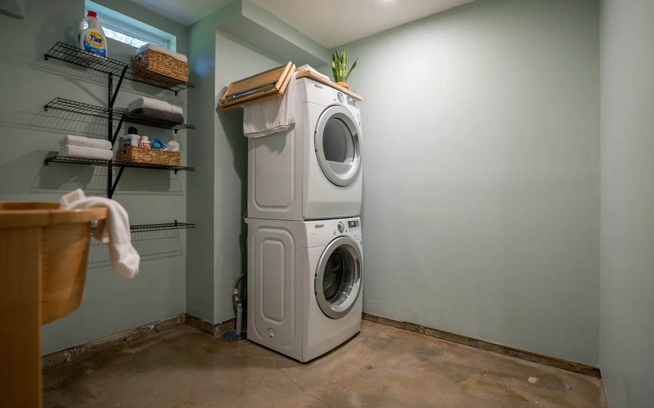 Basement Laundry Room Ideas